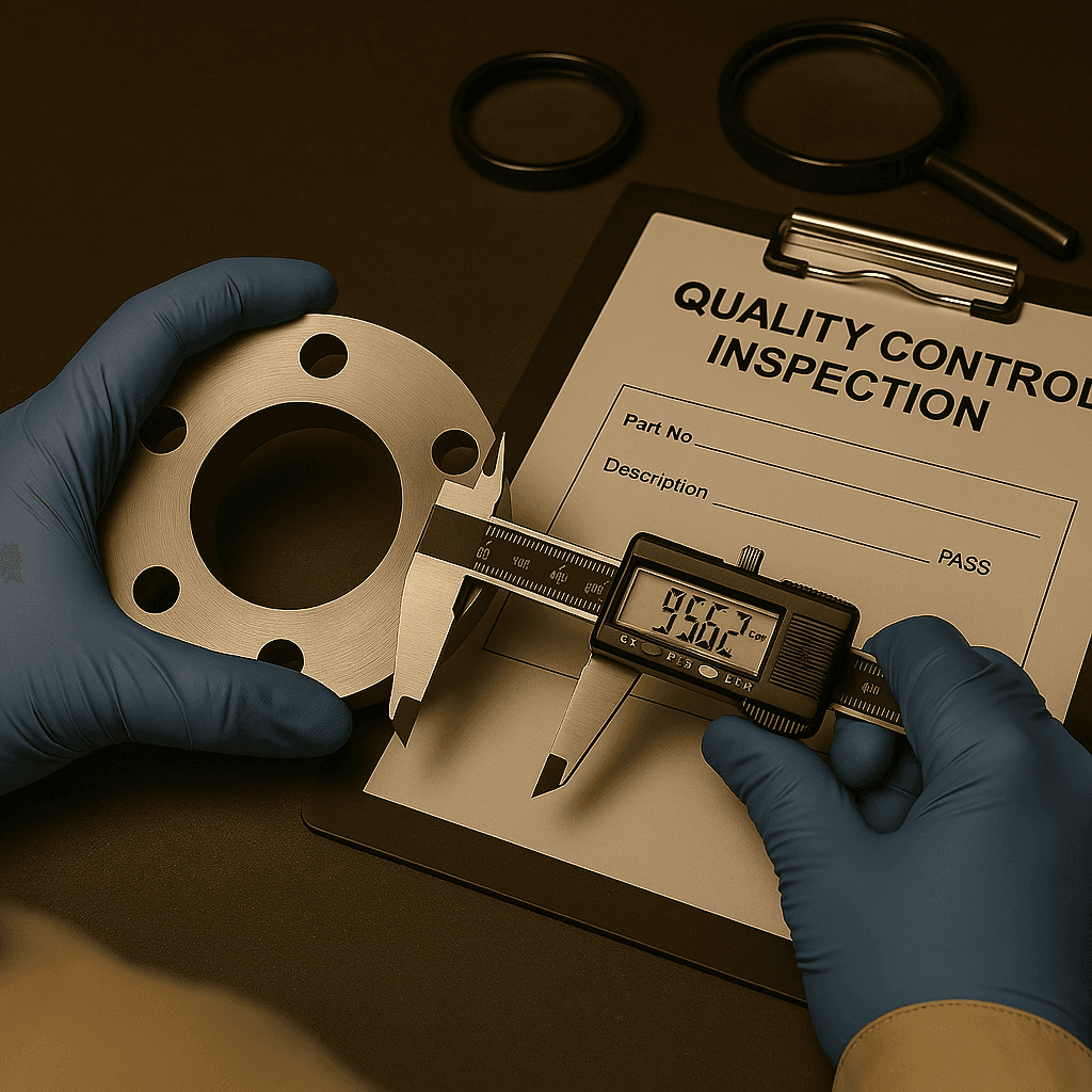 Rustred manufactured component